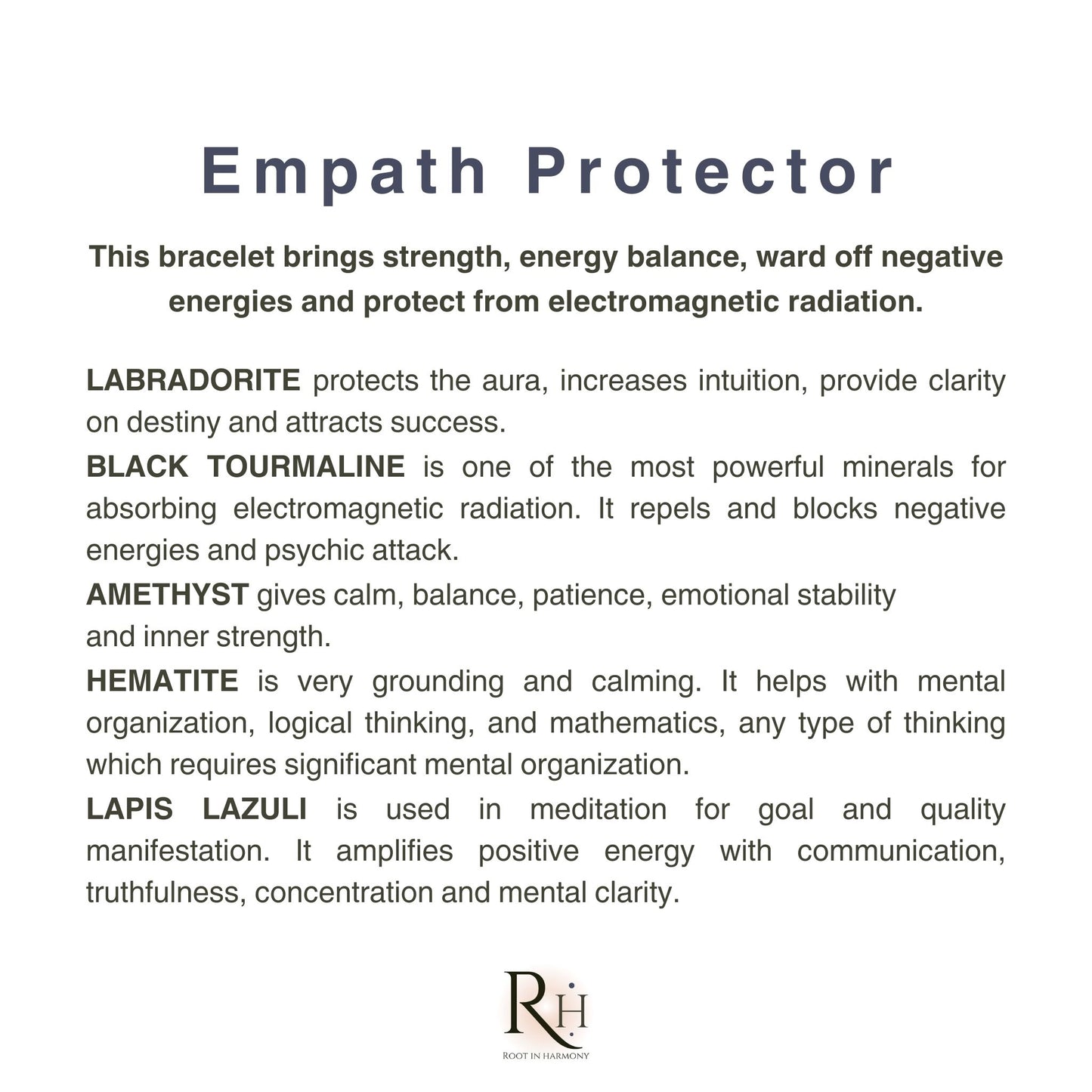 The empath protector bracelet meaning