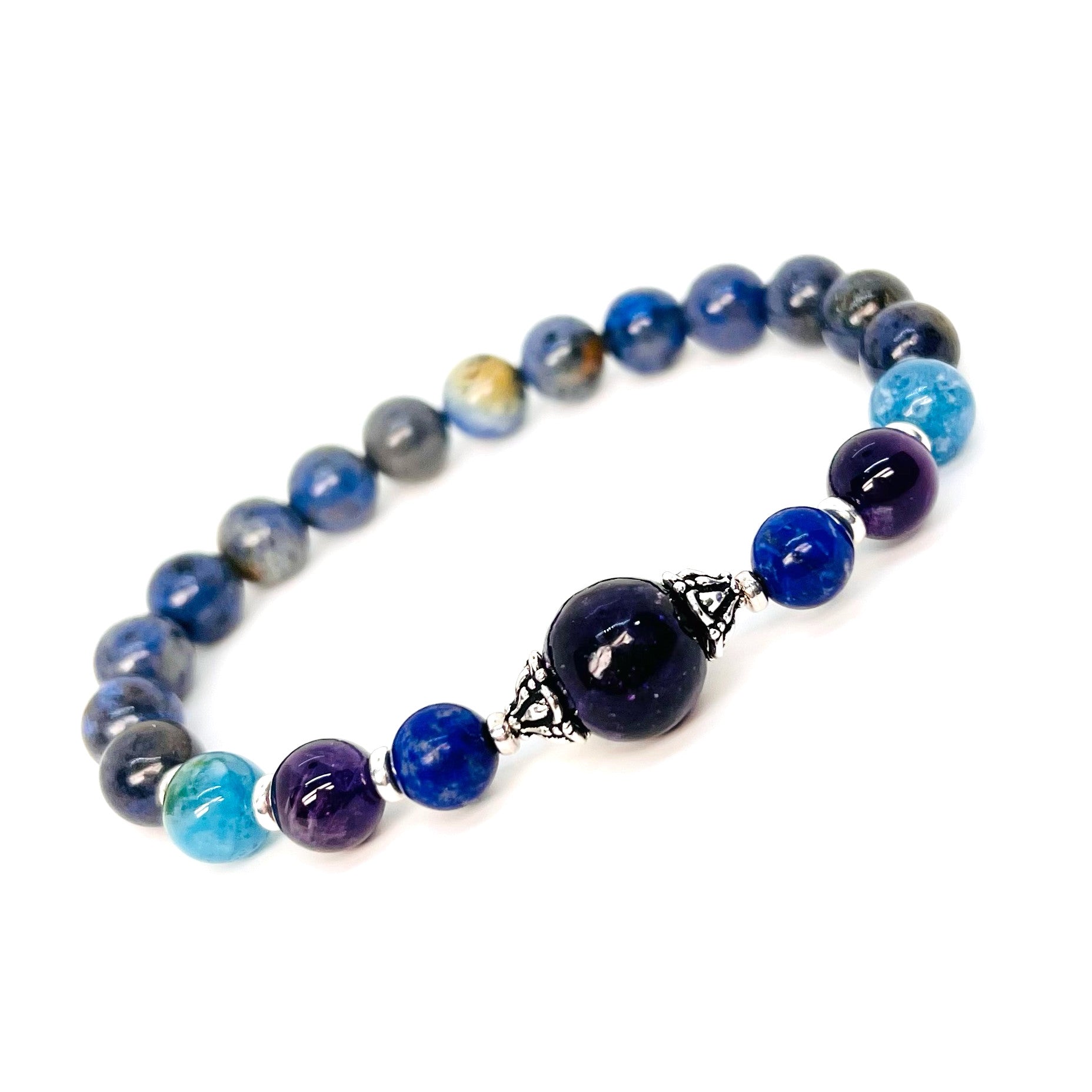 Tiffany lapis clearance lazuli bead bracelet