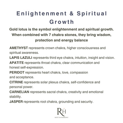 7 Chakra Gold Lotus Sun Catcher Meaning